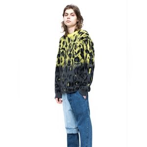 NWT mix media sweater